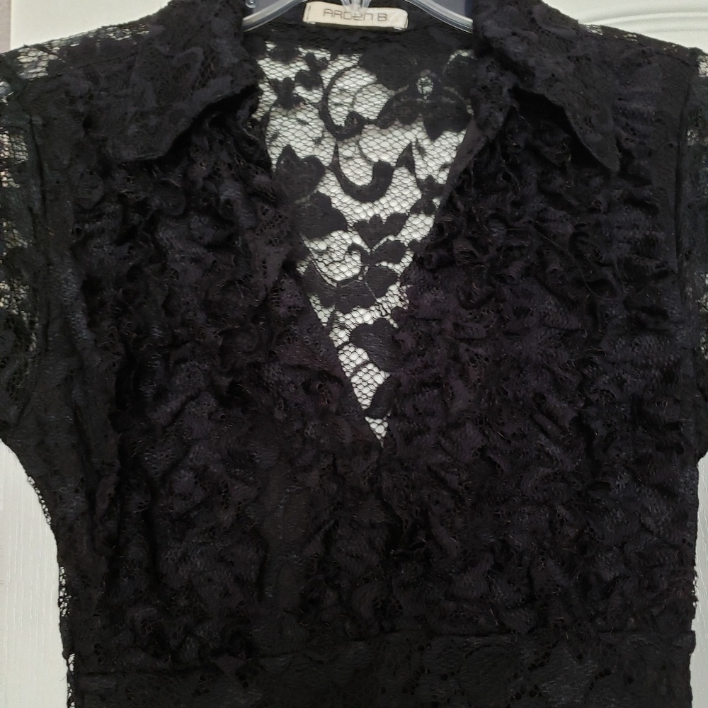 BEAUTIFUL ARDEN B SEXY LACE DRESS SIZE M - Picture 3 of 5